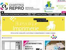 Tablet Screenshot of chartresrepro.fr